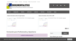 Desktop Screenshot of dokumentalistas.com